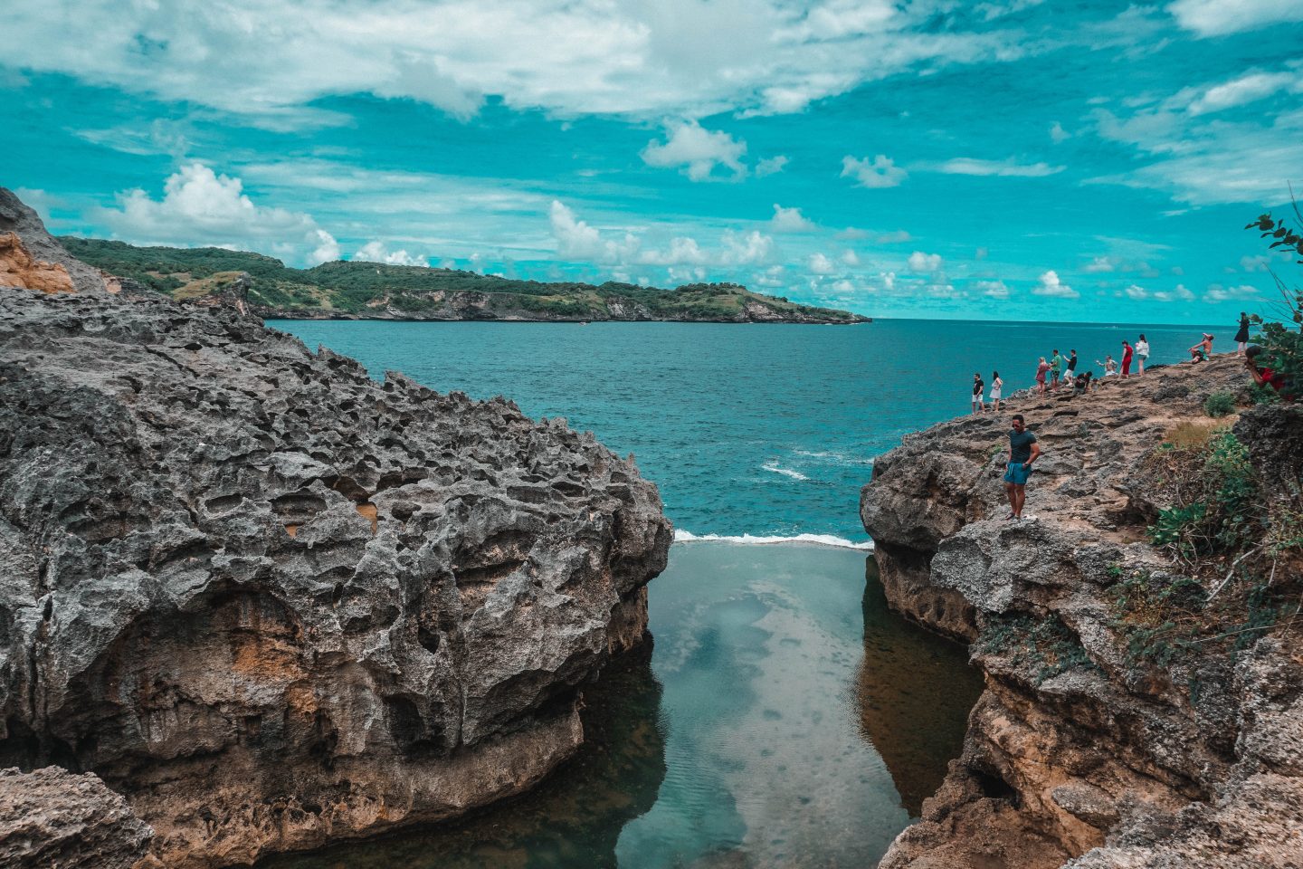 a view over angels billabong on nusa penida, is nusa penida worth the hype