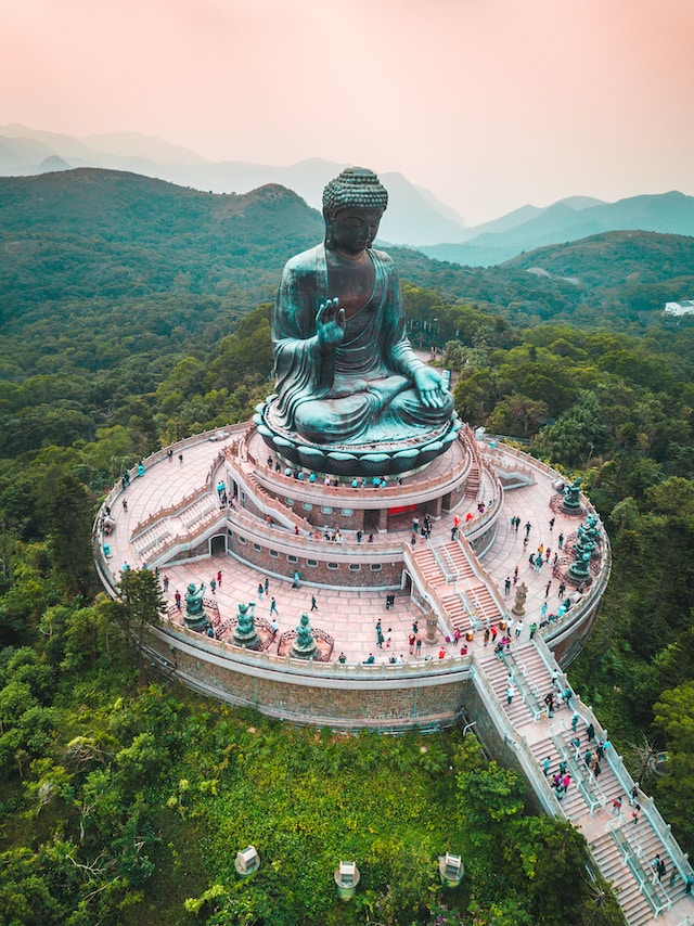 buddha temple in asia